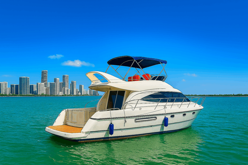 Cranchi Atlantique 48 – Luxury Yacht Charter in Miami - Image 4