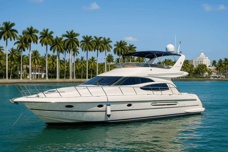 Cranchi Atlantique 48 – Luxury Yacht Charter in Miami - Image 3