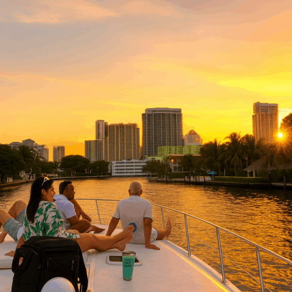 Luxury Party Yacht – 8 Hour Full-Day Miami Adventure